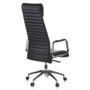 Kontoritool ASPERA Nappa Leather Luxus, must