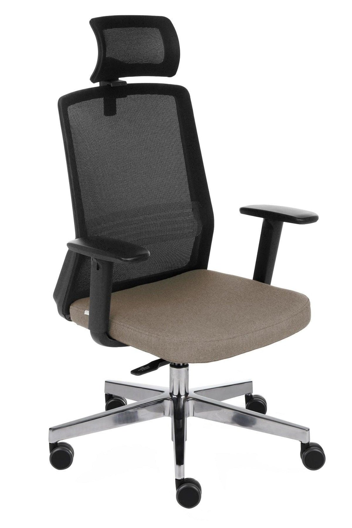 Kontoritool COCO HD Medley Black | WH | Chrome – Beež md06 / hall