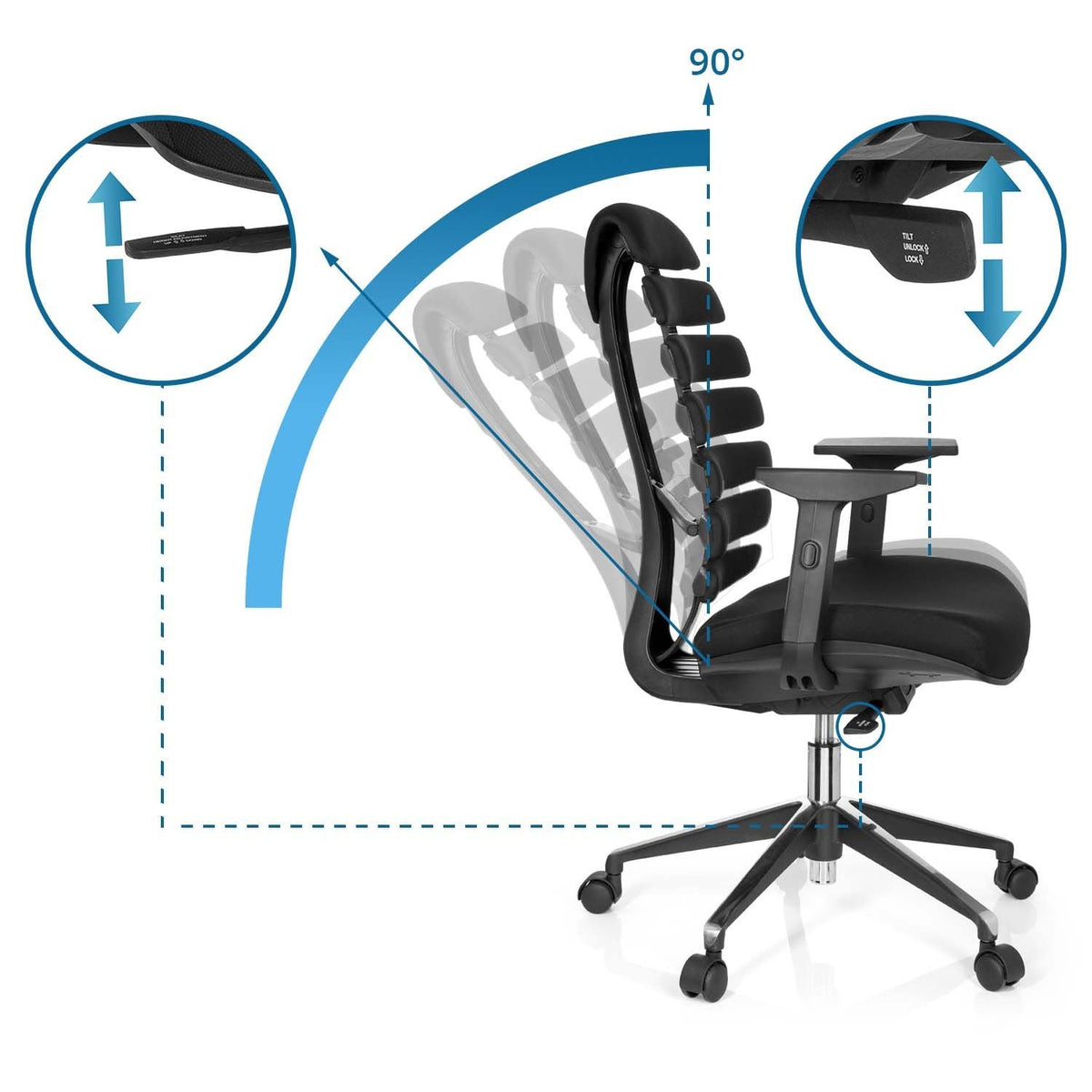 Kontoritool ERGO LINE II