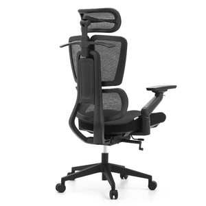 Kontoritool ERGOFLEX GEN3, must
