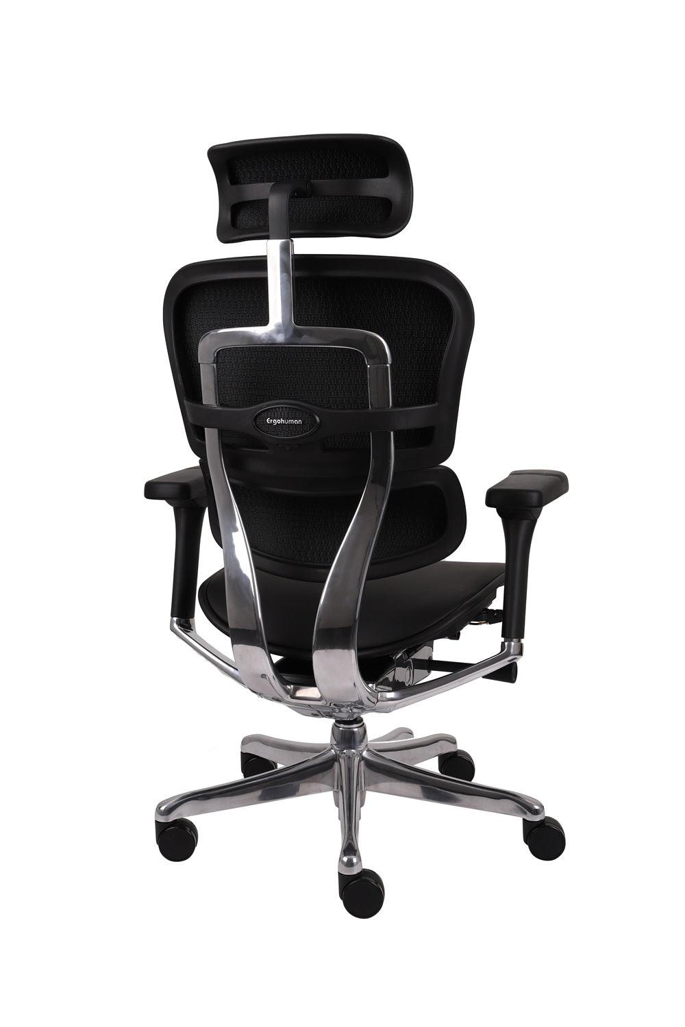 Kontoritool Ergohuman ELITE BLACK LEATHER