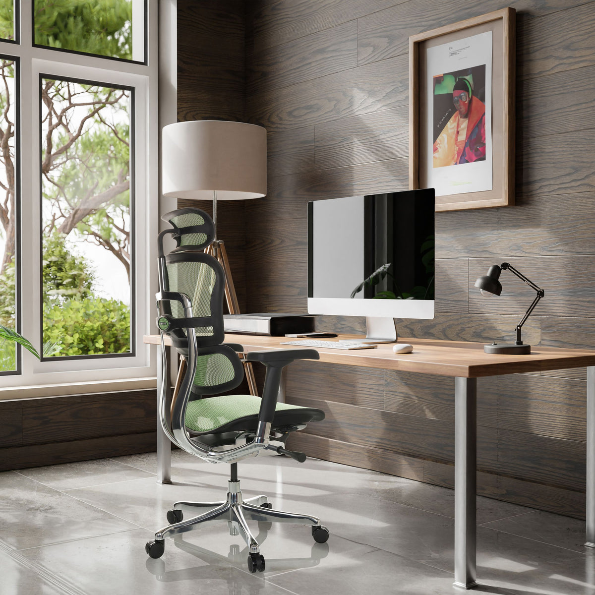 Kontoritool Ergohuman ELITE BS GREEN