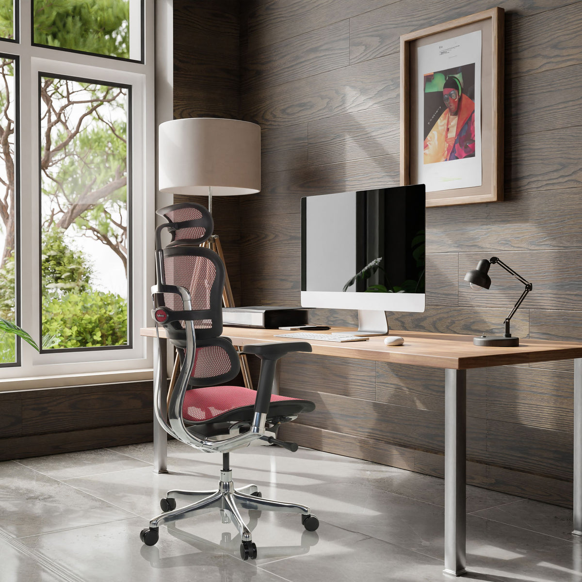 Kontoritool Ergohuman ELITE BS RED