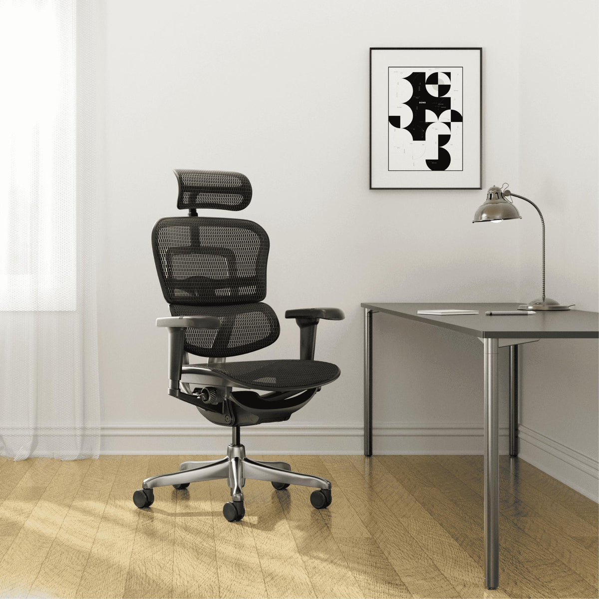 Kontoritool Ergohuman ELITE BS Black FD