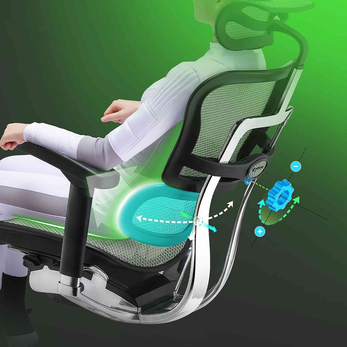 Kontoritool Ergohuman ELITE GS
