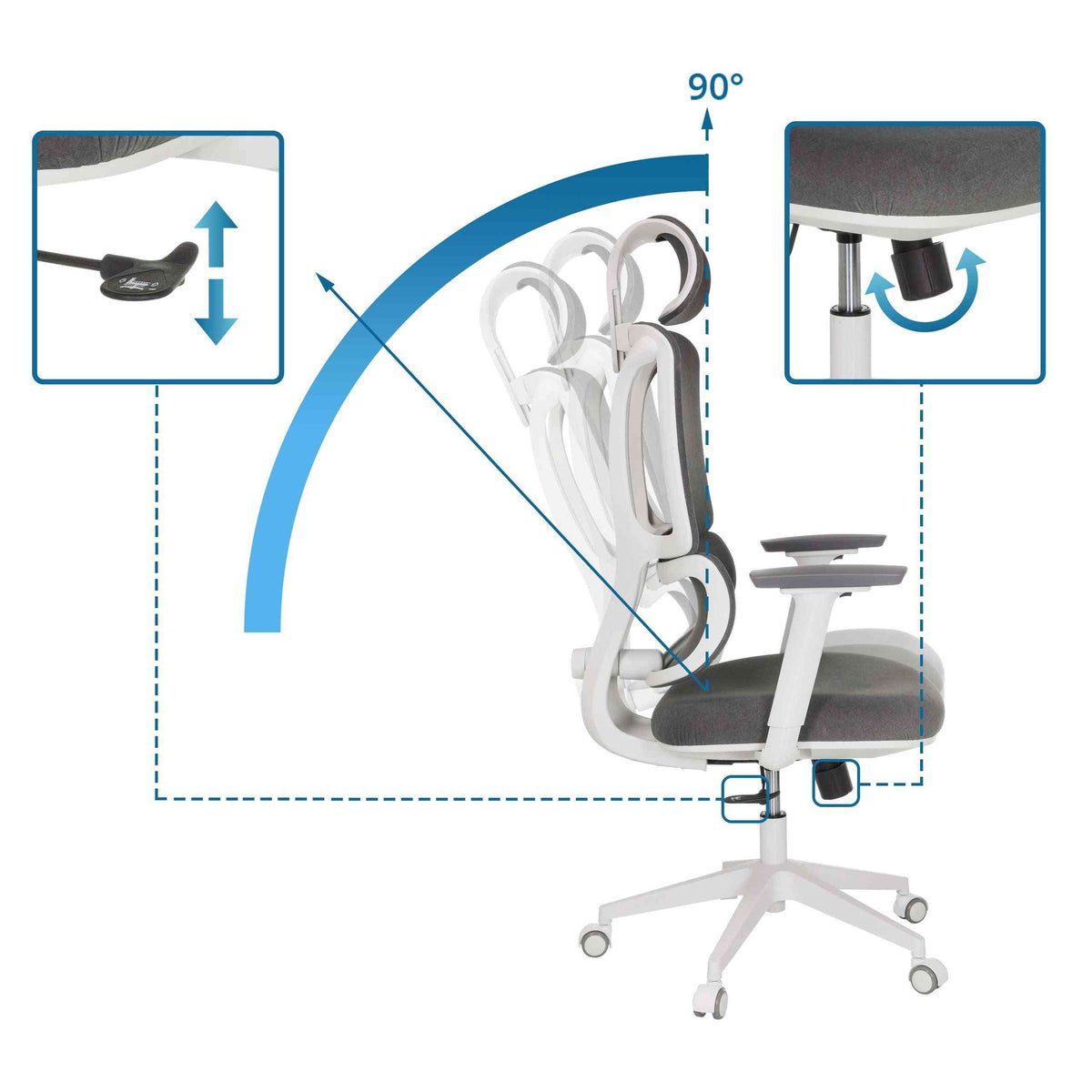 Kontoritool ERGOMY WF
