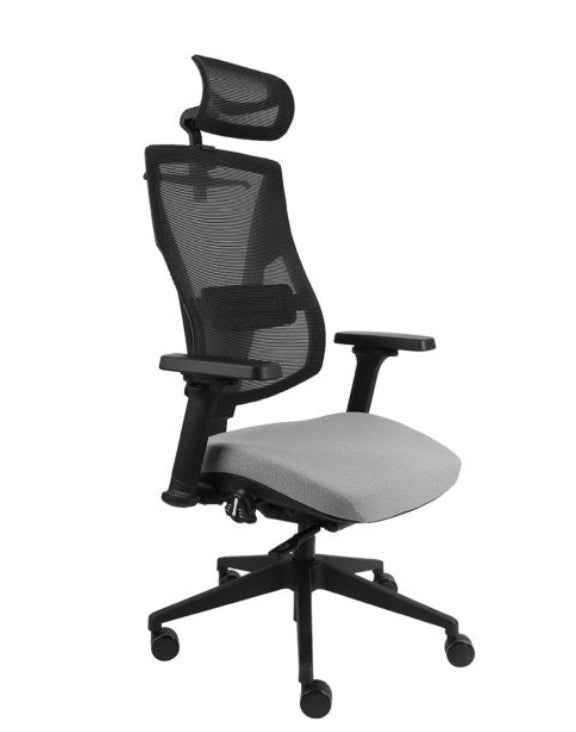 Kontoritool Futura 4S Plus Black Bondai – hall (BN05)