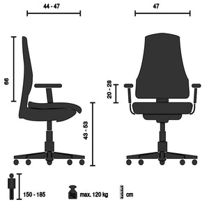 Kontoritool HENFIELD G