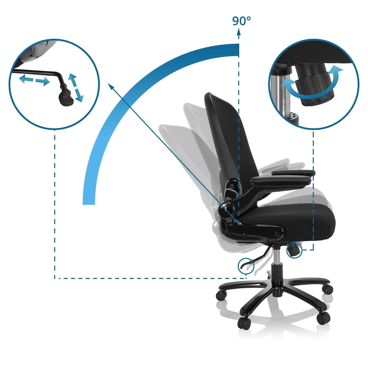 Kontoritool INSTRUCTOR SW I - XXL, kuni 220 kg