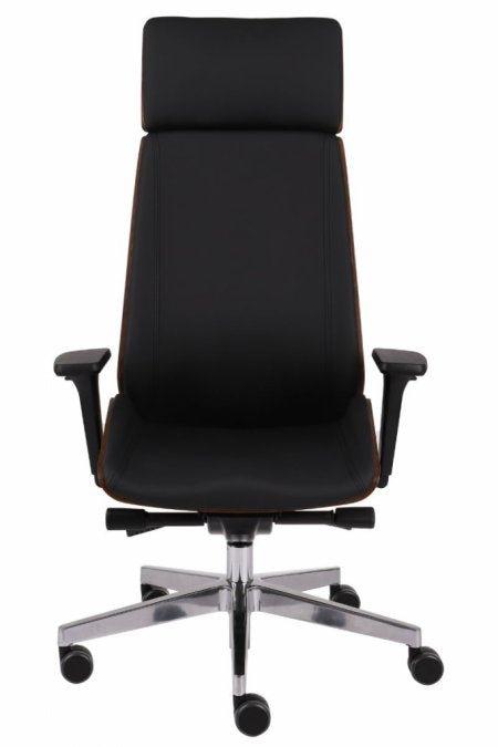 Kontoritool MoonWood HD Chrome Valencia