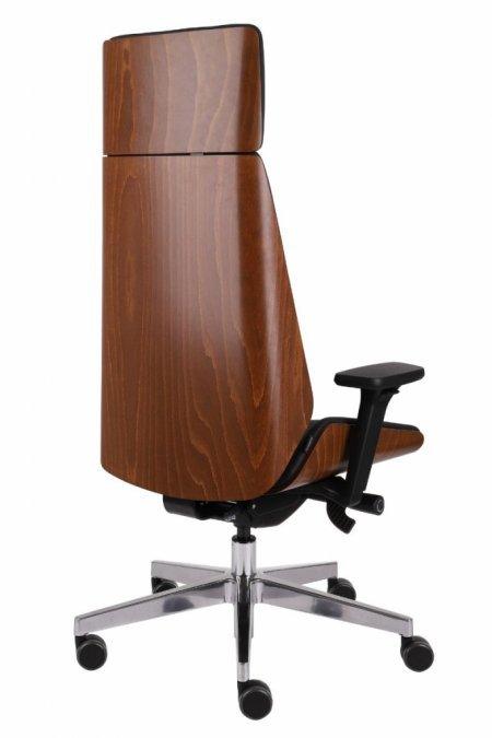 Kontoritool MoonWood HD Chrome Valencia