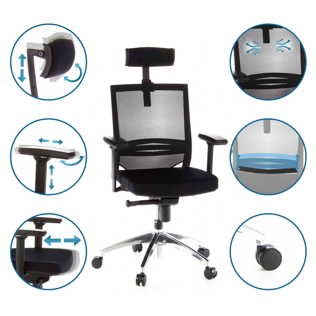 Kontoritool PORTO MAX