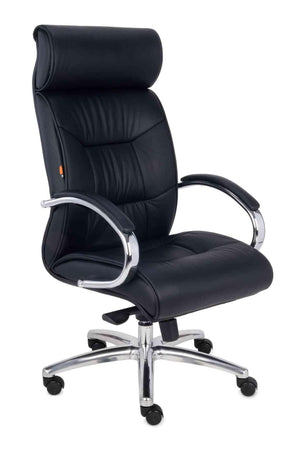 Kontoritool Supreme Chrome Leather – Must