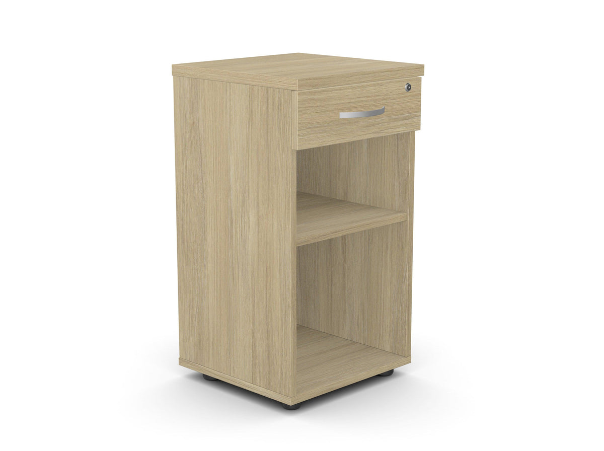Kontoririiul Flexx lukustatava sahtliga, 735 x 400 x 400 mm – merevaigutamm