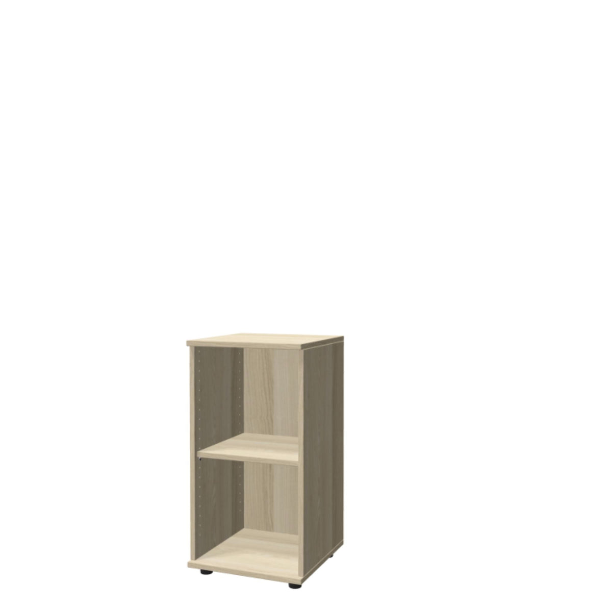 Kontoririiul THEO, 2 avatud riiuliga, 745 x 400 x 375 mm – Nabucco