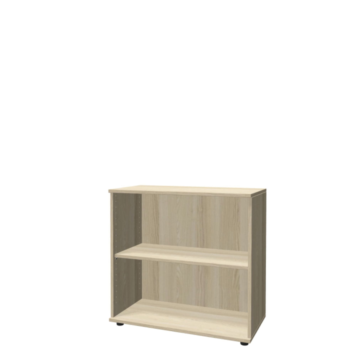 Kontoririiul THEO, 2 avatud riiuliga, 745 x 800 x 375 mm – Nabucco