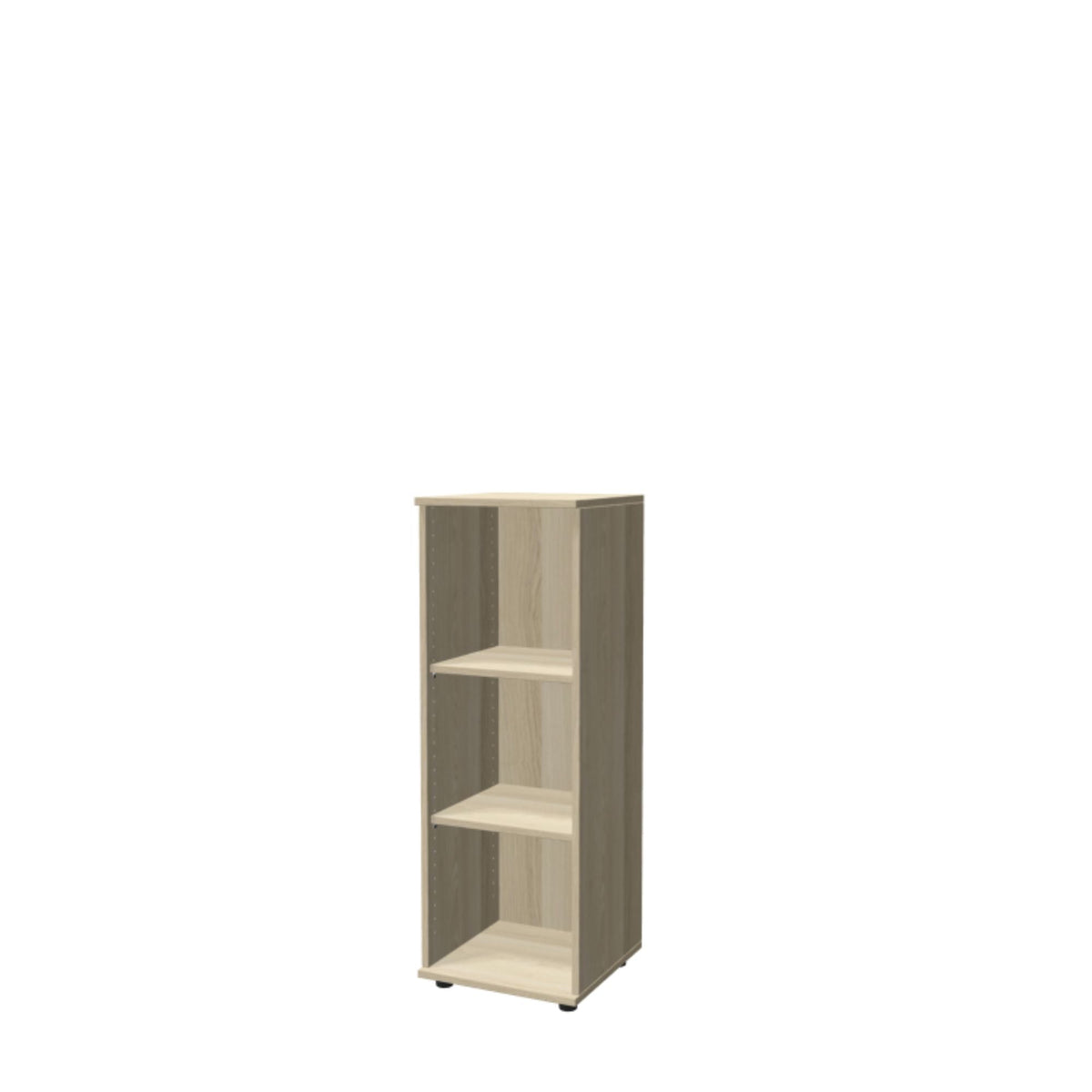 Kontoririiul THEO, 3 avatud riiuliga, 1100 x 400 x 375 mm – Nabucco