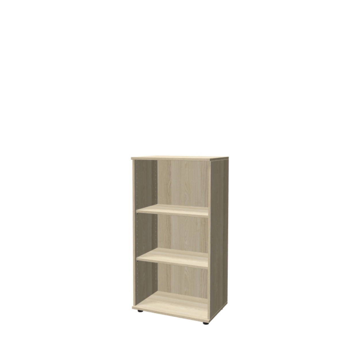 Kontoririiul THEO, 3 avatud riiuliga, 1100 x 600 x 375 mm – Nabucco
