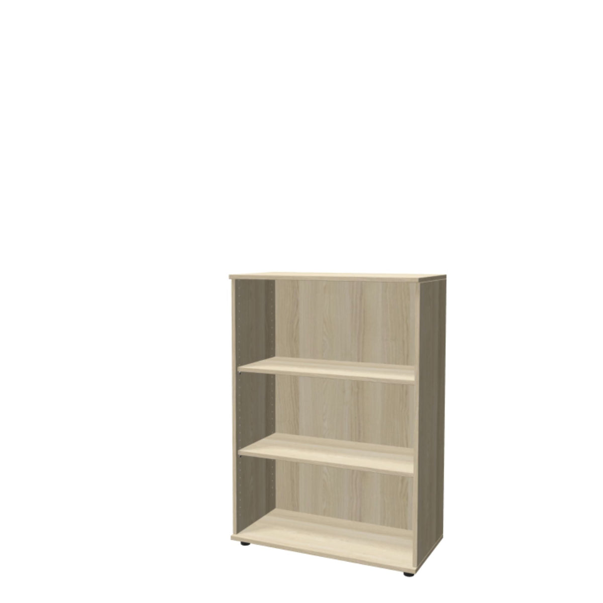 Kontoririiul THEO, 3 avatud riiuliga, 1100 x 800 x 375 mm – Nabucco