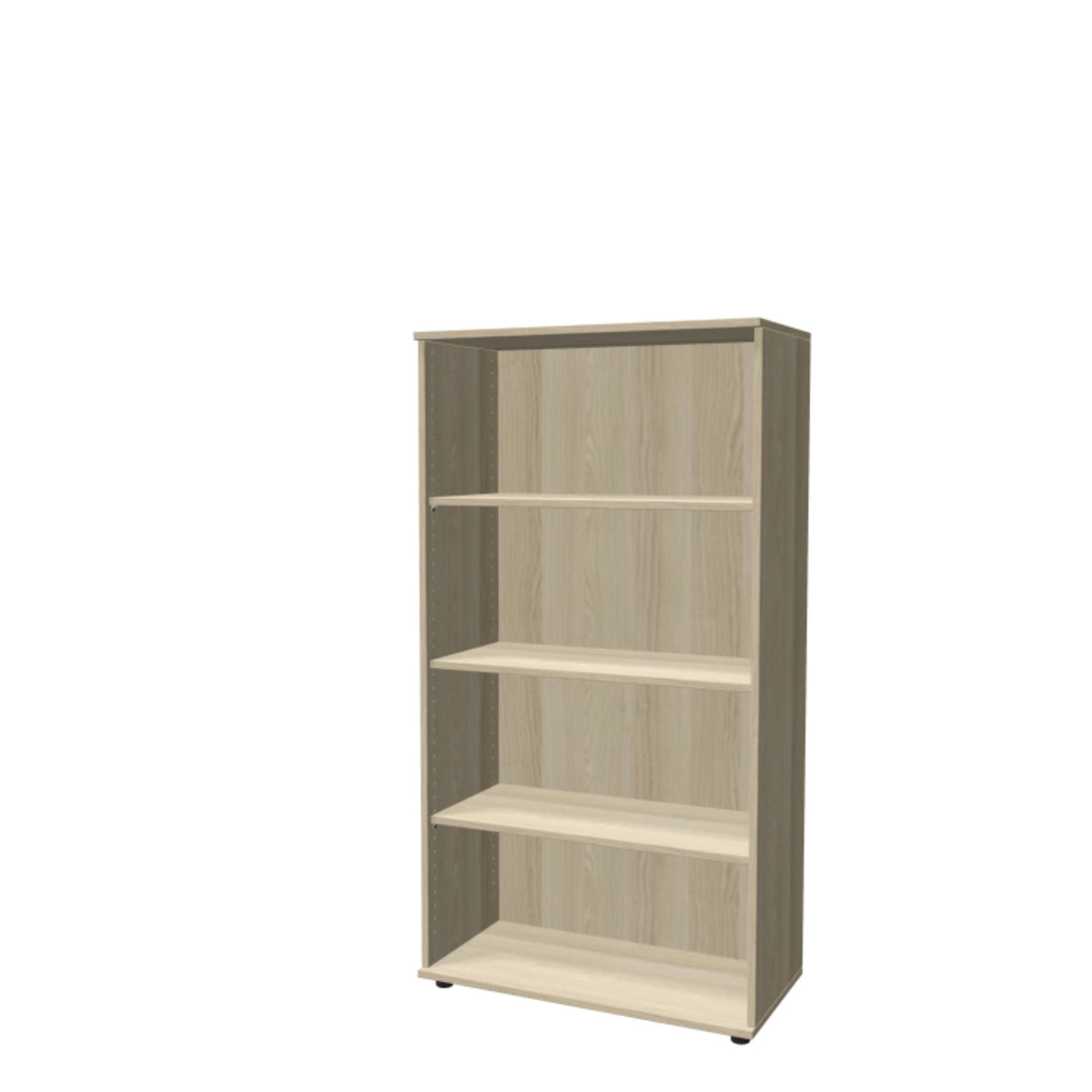 Kontoririiul THEO, 4 avatud riiuliga, 1450 x 800 x 375 mm – Nabucco