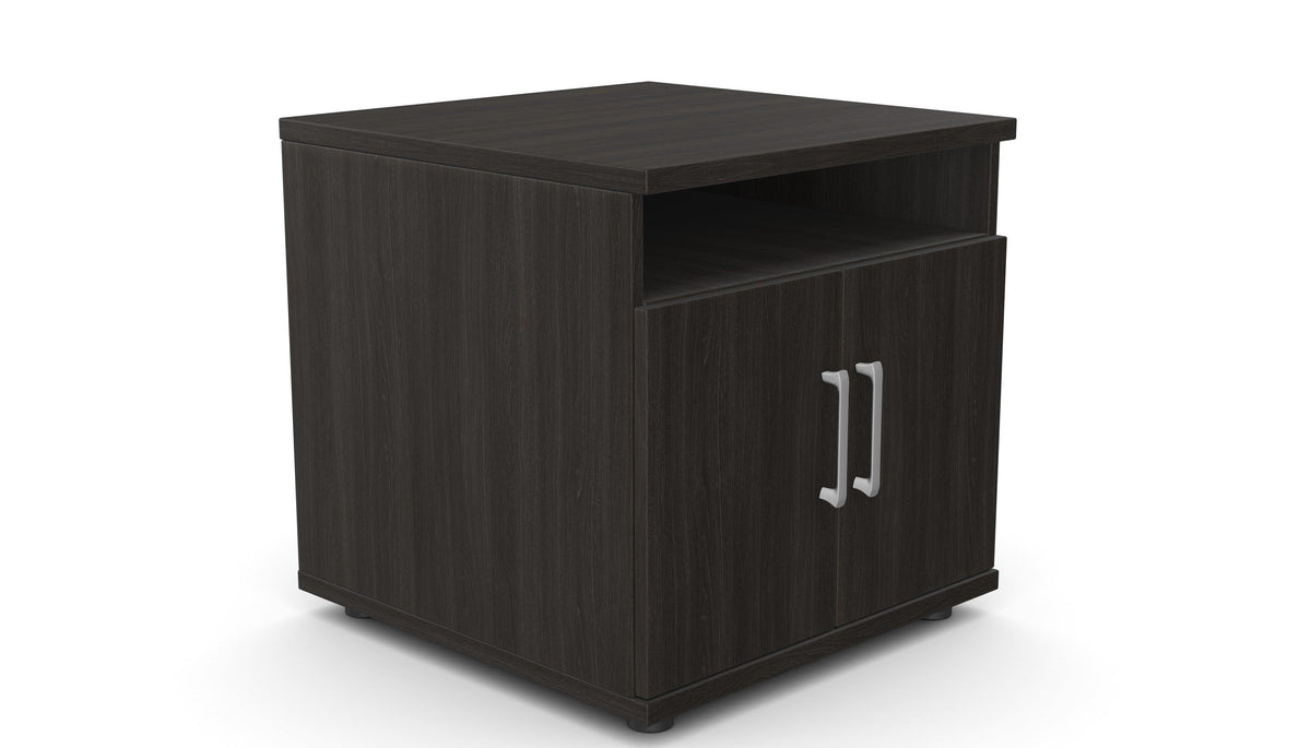 Büroo printeririiul THEO, 600 x 600 x 600 mm – Harbour Oak