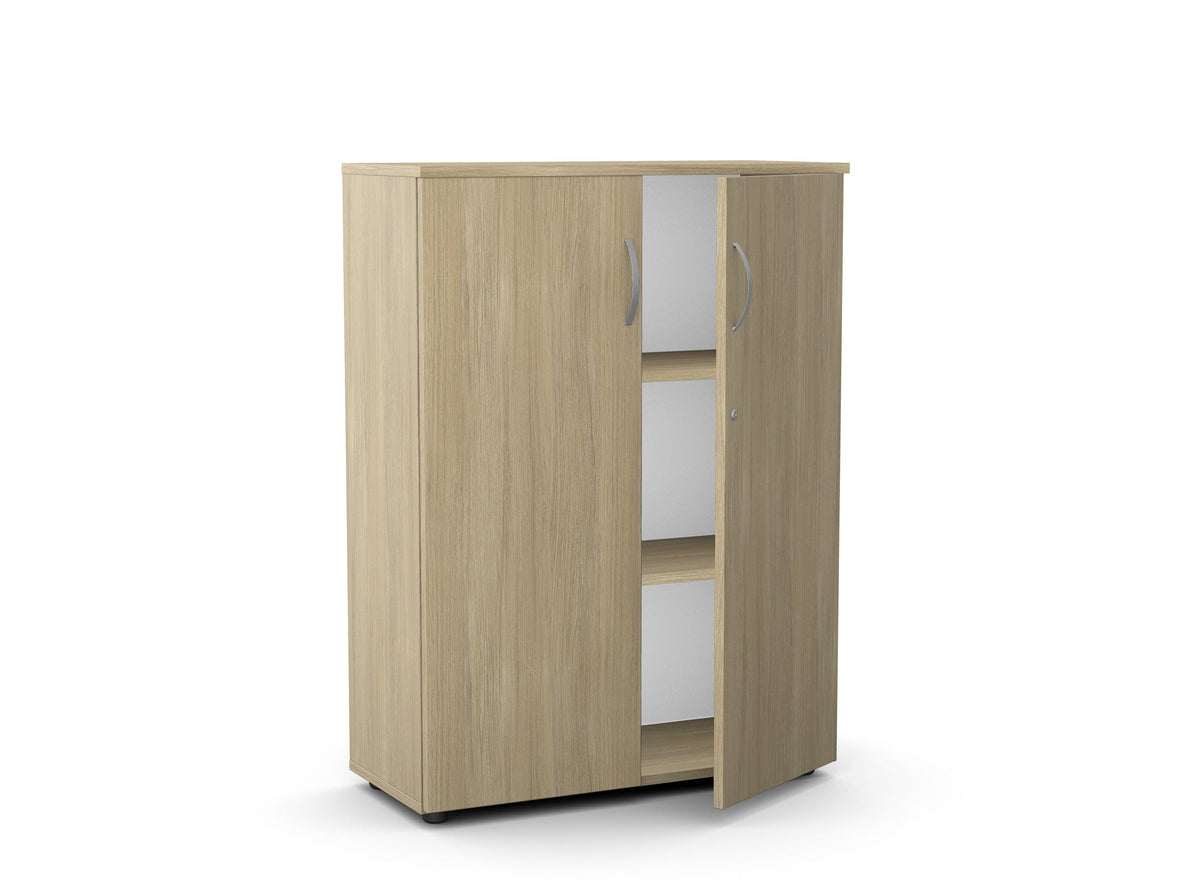 Bürookapp Flexx, 1190 x 800 x 355 mm – merevaigutamm / plastjalad