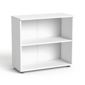 Kontorikapp Flexx, 2 riiuliga, 742 x 800 x 355 mm – valge