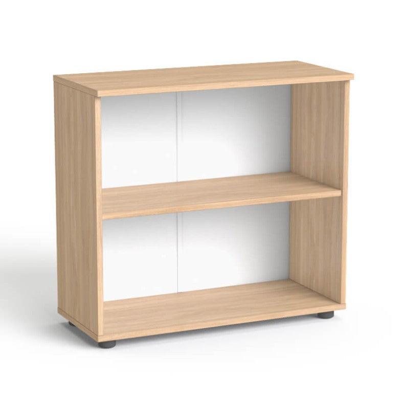 Kontorikapp Flexx, 2 riiuliga, 742 x 800 x 355 mm – merevaigukarva tamm