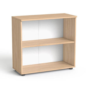 Kontorikapp Flexx, 2 riiuliga, 742 x 800 x 355 mm – merevaigukarva tamm
