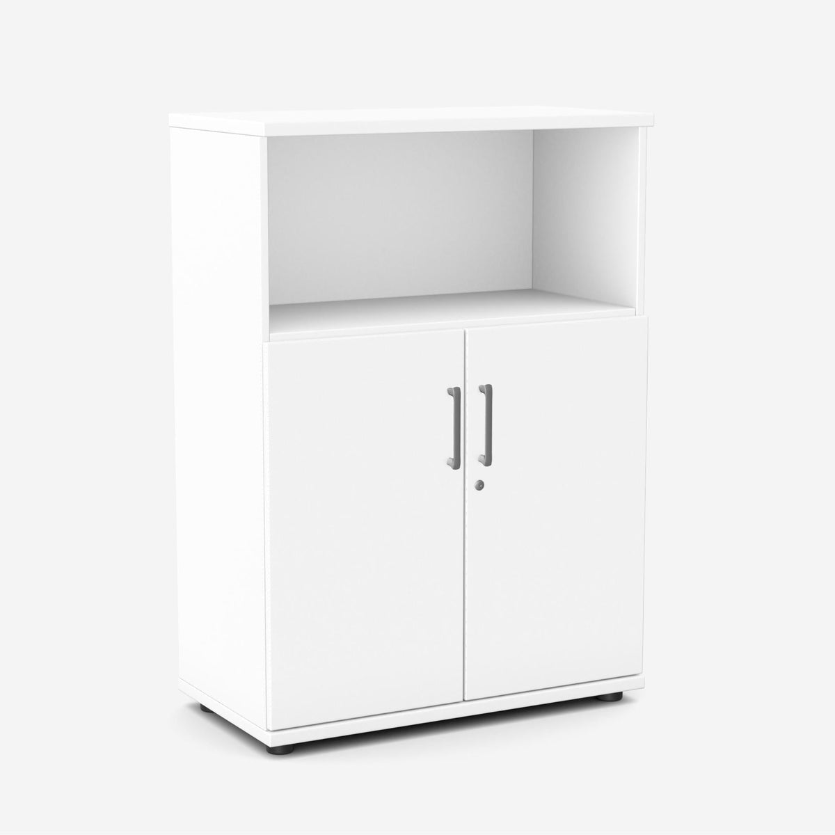 Kontorikapp NUWO, 3 riiulit, ustega, 1140x800x420 mm, konfigureeritav