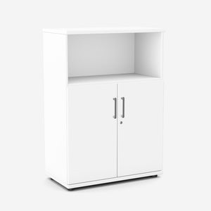 Kontorikapp NUWO, 3 riiulit, ustega, 1140x800x420 mm, konfigureeritav