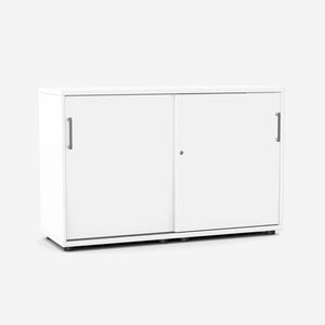 Liugustega bürookapp NUWO, 2 riiulit, 780x1200x420 mm, konfigureeritav