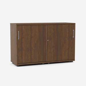 Liugustega bürookapp NUWO, 2 riiulit, 780x1200x420 mm, konfigureeritav