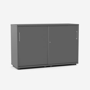 Liugustega bürookapp NUWO, 2 riiulit, 780x1200x420 mm, konfigureeritav