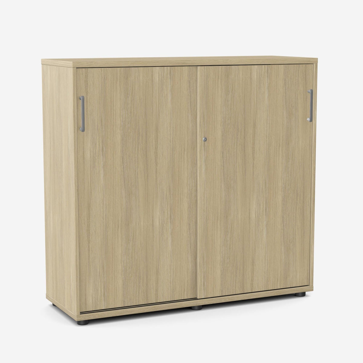 Bürookapp NUWO lükandustega, 3 riiulit, 1140x1200x420 mm, konfigureeritav