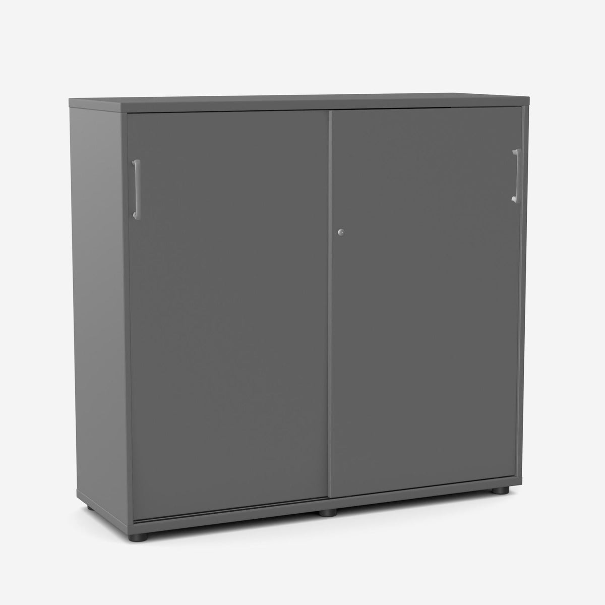 Bürookapp NUWO lükandustega, 3 riiulit, 1140x1200x420 mm, konfigureeritav