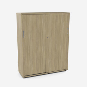 Liugustega kontorikapp NUWO, 4 riiulit, 1500x1200x420 mm, seadistatav