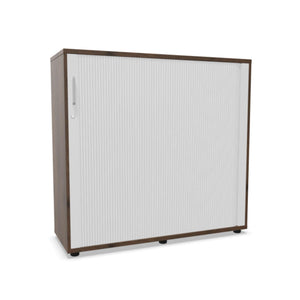 Rulooustega kontorikapp NUWO, 3 riiulit, 1140x1200x420 mm, konfigureeritav