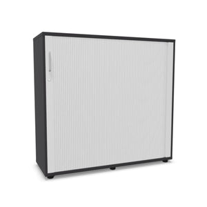 Rulooustega kontorikapp NUWO, 3 riiulit, 1140x1200x420 mm, konfigureeritav