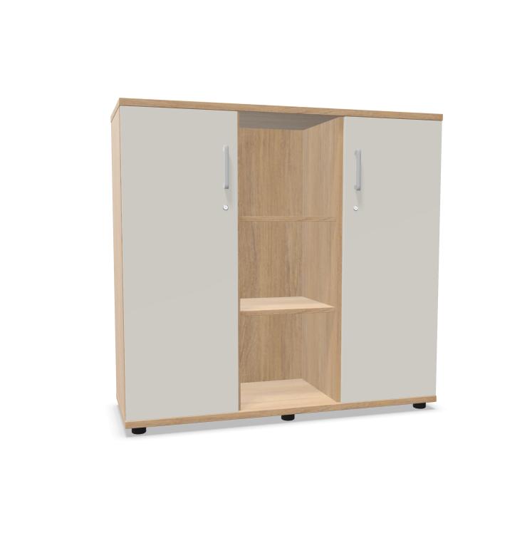 Bürookapp NUWO COMBI M, 1140x1200x420 mm, konfigureeritav