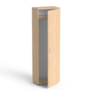 Bürookappide komplekt Flexx One, kolm kappi, kogulaius 256 cm, merevaigutooni tamm