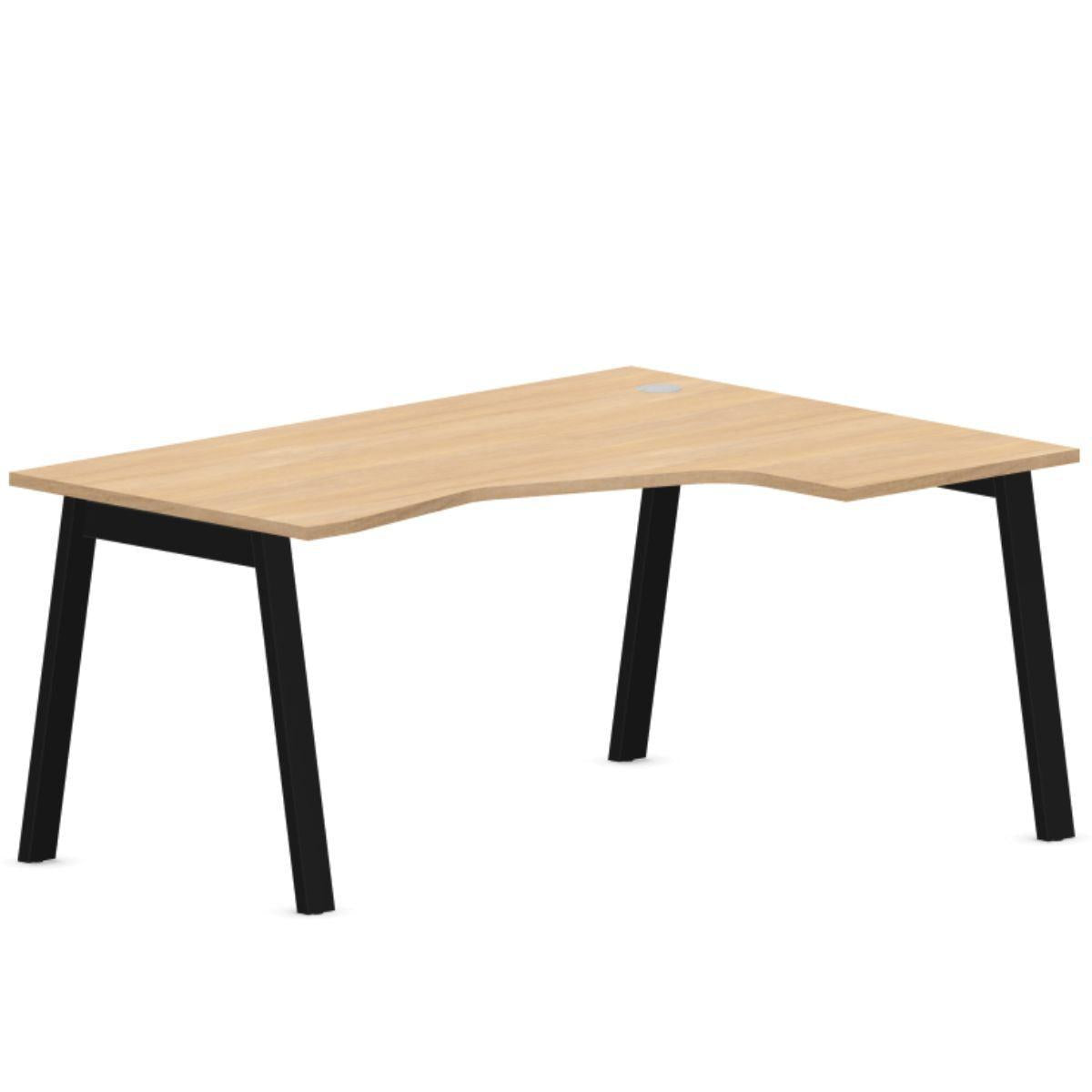 Kontori nurgalaud MODERN A, 160 x 120 cm, konfigureeritav