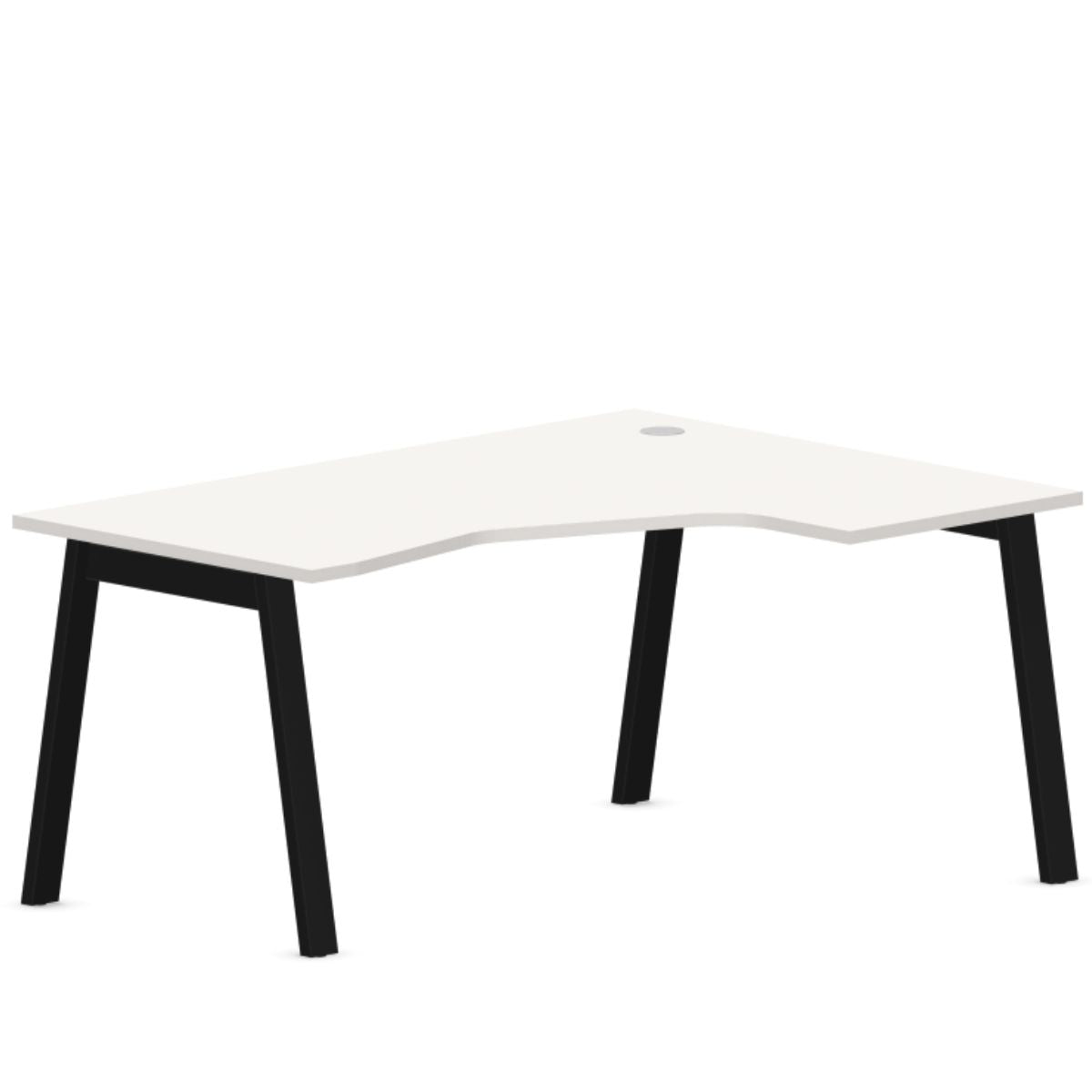 Kontori nurgalaud MODERN A, 160 x 120 cm, konfigureeritav