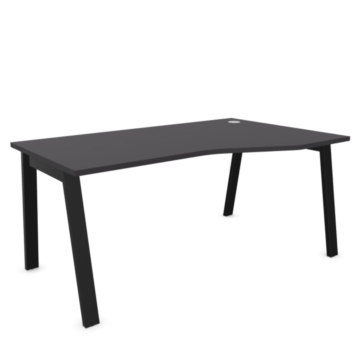 Kontori nurgalaud MODERN A, 160 x 80/100 cm, kohandatav