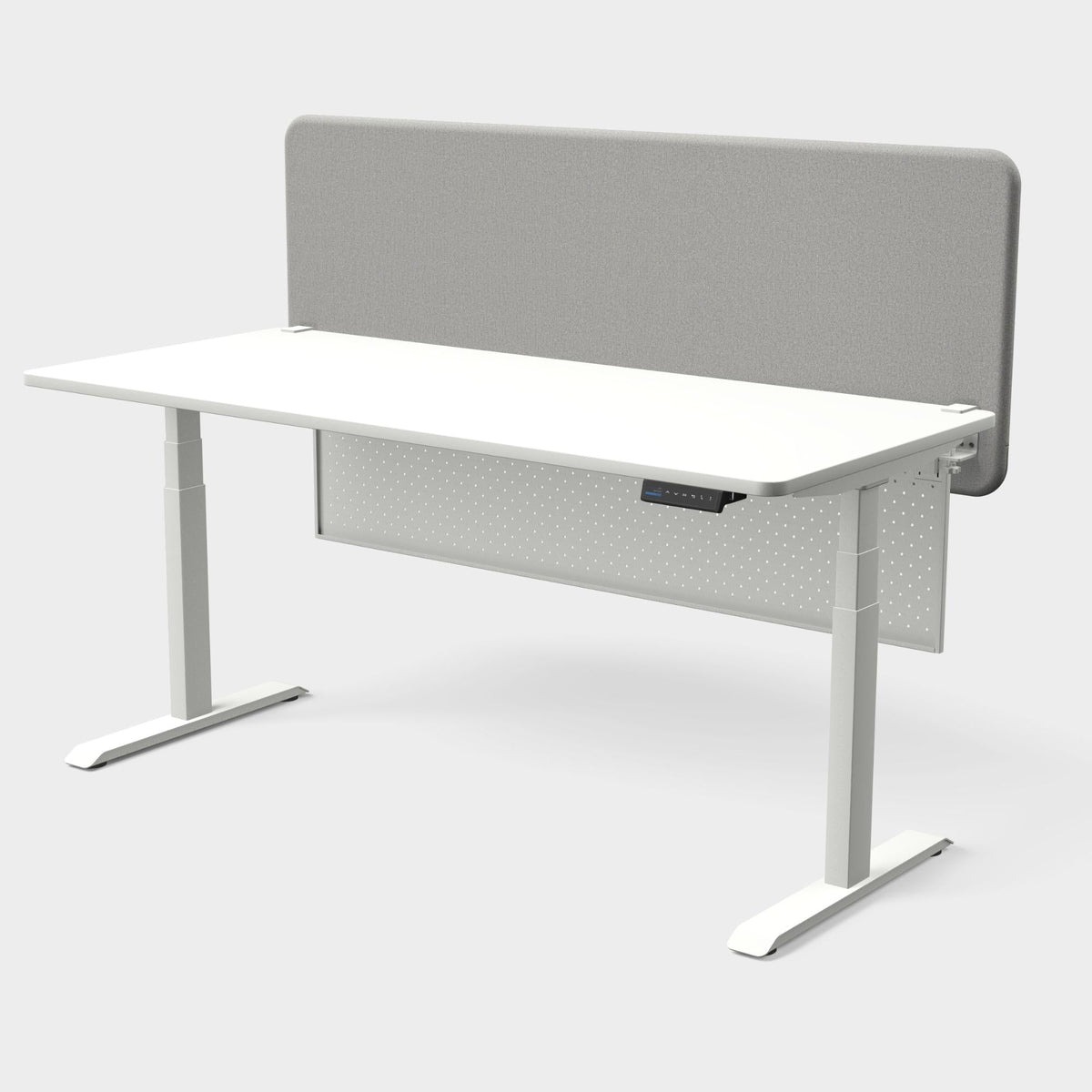 Töökohakomplekt PRESTIGE LINE 180 x 80 cm, + TYSTIQ lauavahesein + kattepaneel
