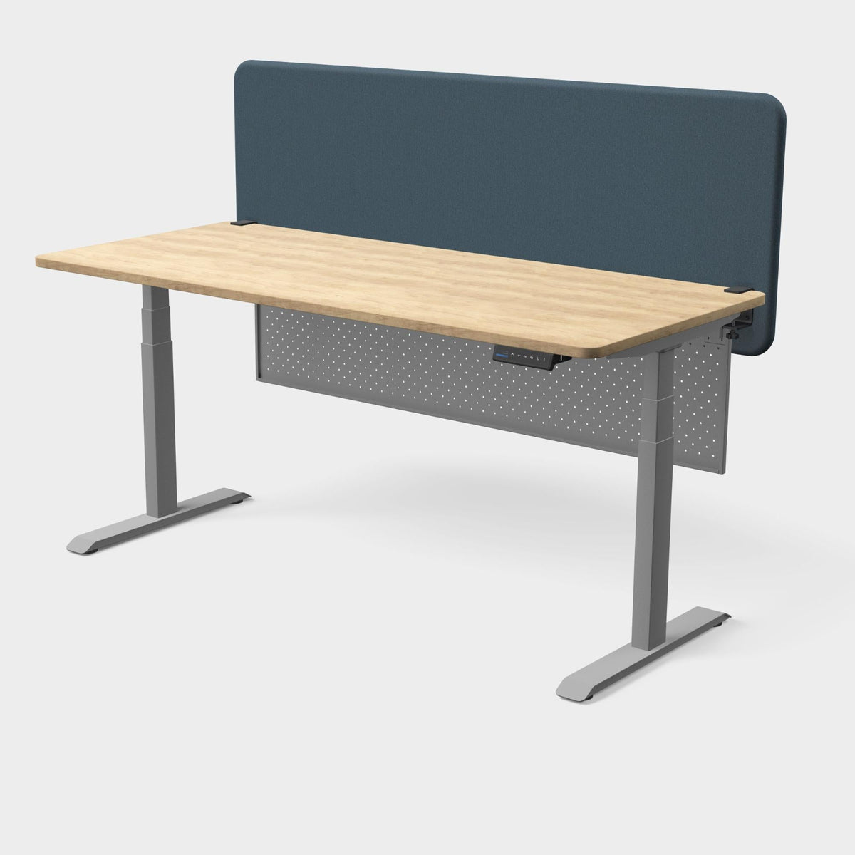 Töökohakomplekt PRESTIGE LINE 180 x 80 cm, + TYSTIQ lauavahesein + kattepaneel