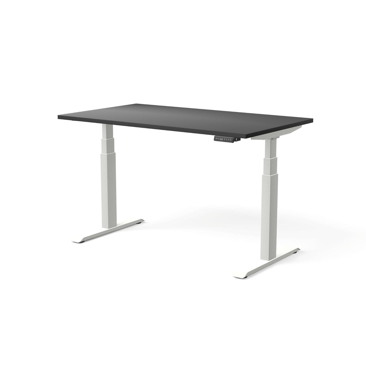 Elektriliselt reguleeritava kõrgusega laud MOVE PRO II – Must / Valge / 140 x 80