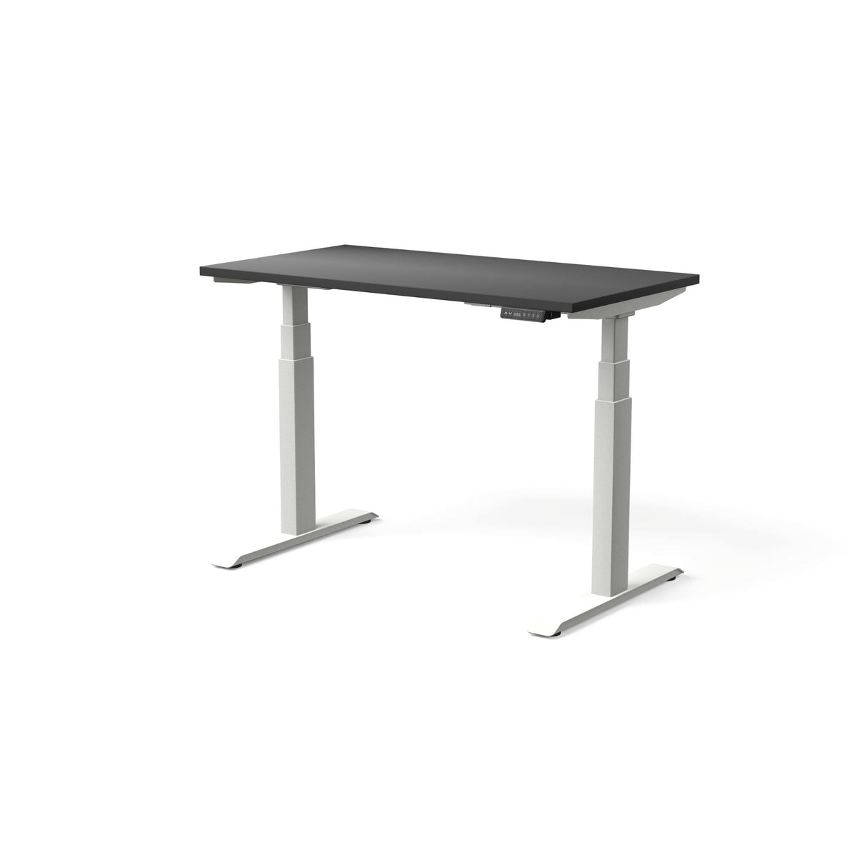 Elektriliselt reguleeritava kõrgusega laud MOVE PRO II – Must / Valge / 120 x 65