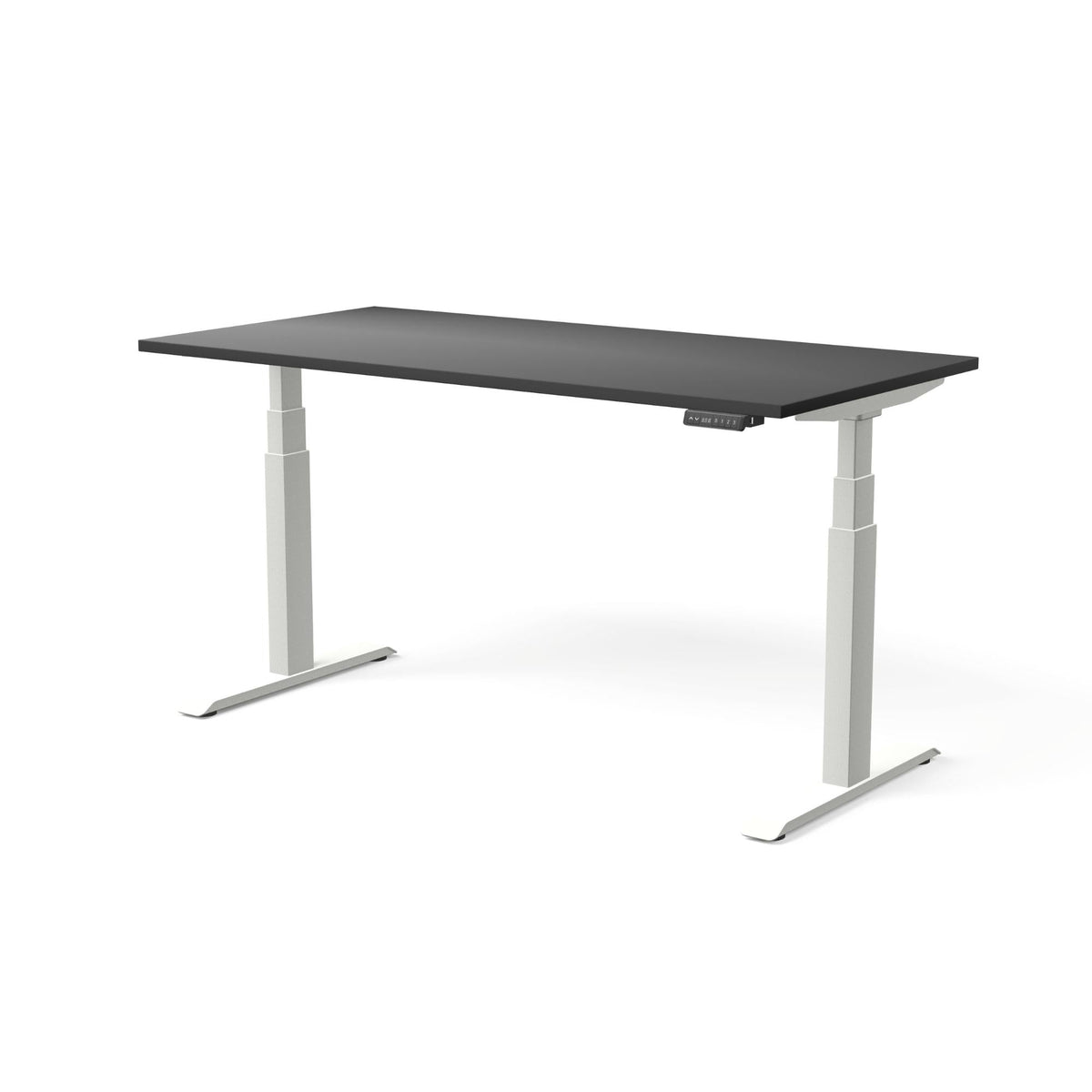 Elektriliselt reguleeritava kõrgusega laud MOVE PRO II – Must / Valge / 160 x 80