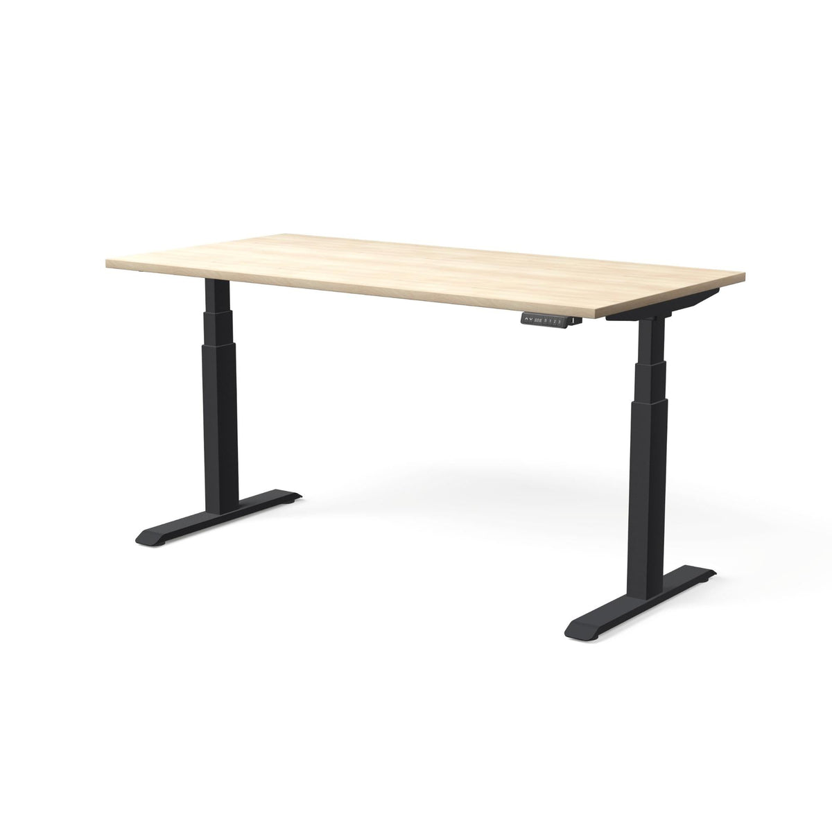 Elektriliselt reguleeritava kõrgusega laud MOVE PRO II – Nabucco / Must / 160 x 80